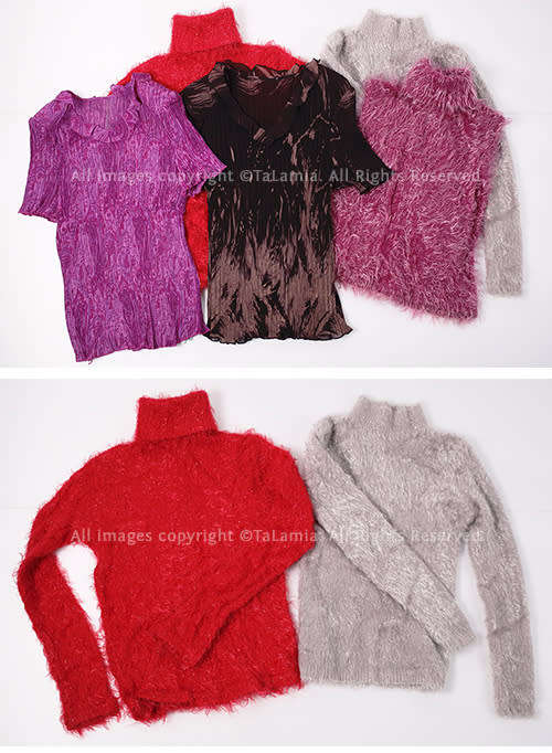 Ladies Sensual Romantics mixed sweaters and tops lot - Blush colours (5 items)