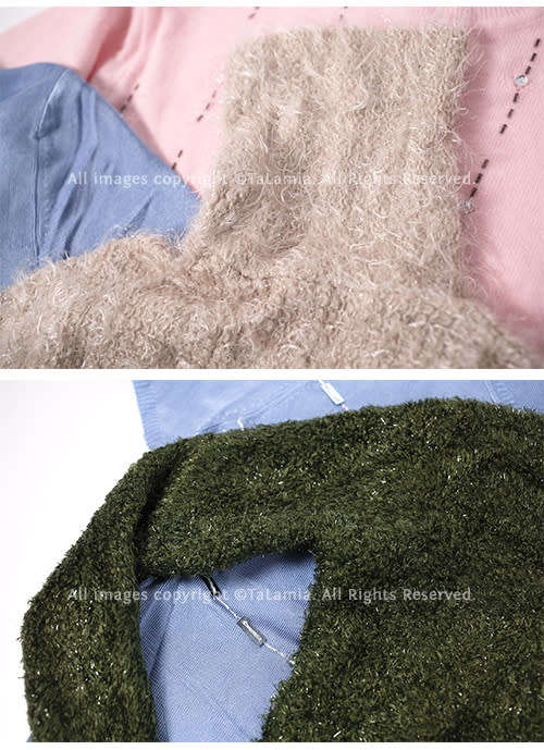 Ladies mixed sweater lot - Black Blue Pink Green Beige (5 items)