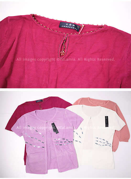 Womens Blush Shades mixed knitwear lot - Pinks White Cream (5 items)