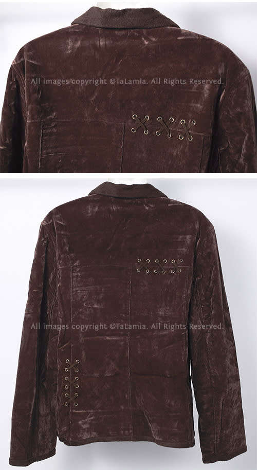 Ladies super soft dark chocolate brown faux suede light weight jacket