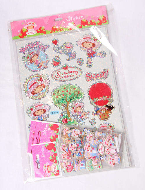Huge lot of STRAWBERRY SHORTCAKE stickers