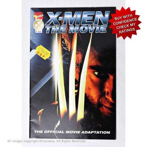 X-Men the movie - movie adaptation comic