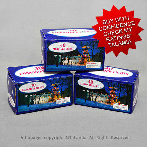 3 Fairy string lights 4-5m length each (for christmas or anything)