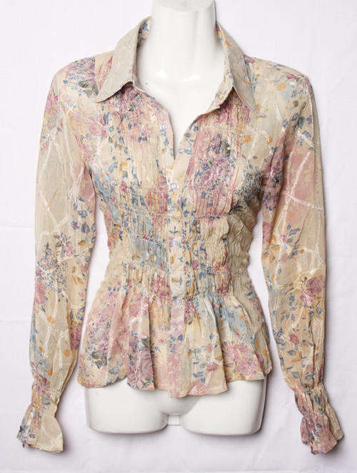 Stylish femininely soft womens fashion shirt