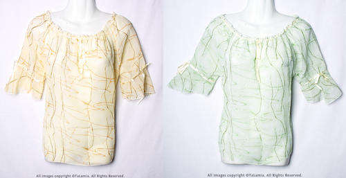 Ladies beautiful free size chiffon tops 2 PIECES