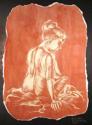 NUDE 01 - bleach art