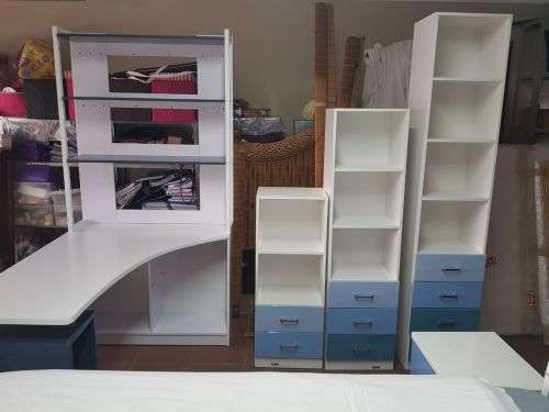 Mokki Boys bedroom set + study + matrass