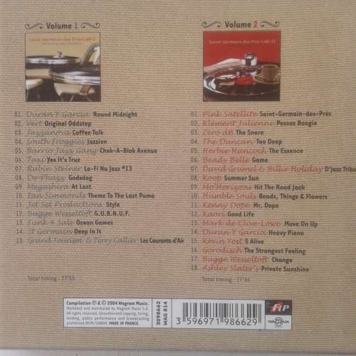 Saint-Germain-Des-Pres Cafe Vol. 1 & 2 [2CD Box] (2004)