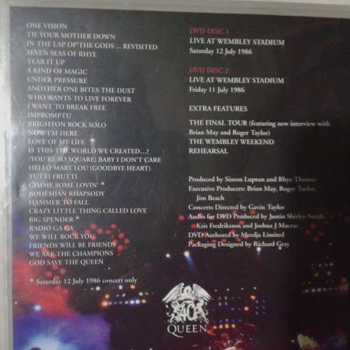 Queen - Live At Wembley (25th Anniversary Edition) (2DVD) (2011)