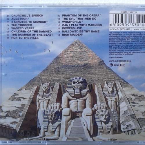 Iron Maiden - Somewhere Back In Time: The Best Of 1980-1989 [SA release] (2008)