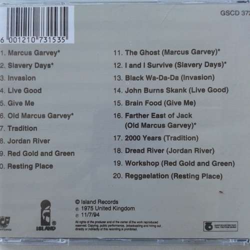 Burning Spear - Marcus Garvey/Garvey`s Ghost (1975) [D]