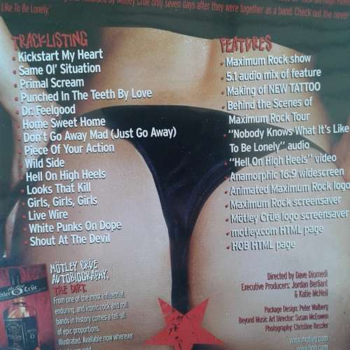 Mötley Crüe - Lewd, Crüed and Tattooed [DVD] (2003)