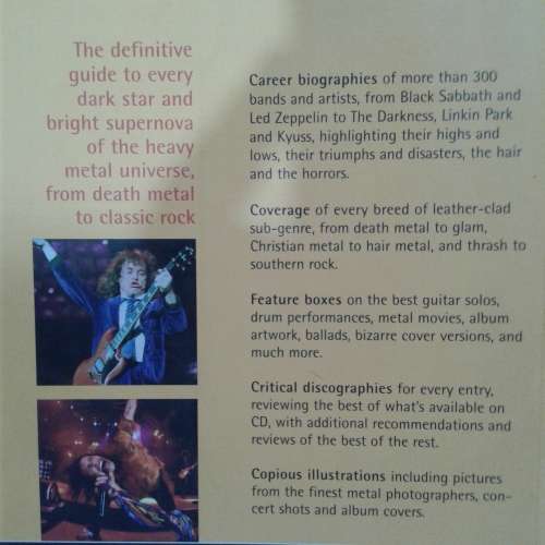 The Rough Guide To Heavy Metal (Softcover)