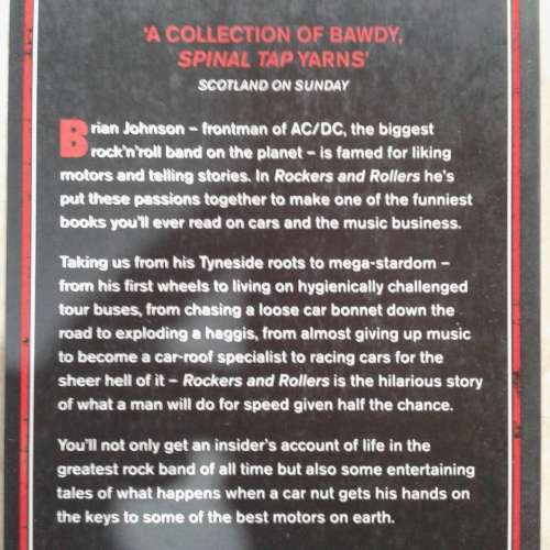 Rockers And Roller by Brian Johnson (AC/DC) (Softcover)