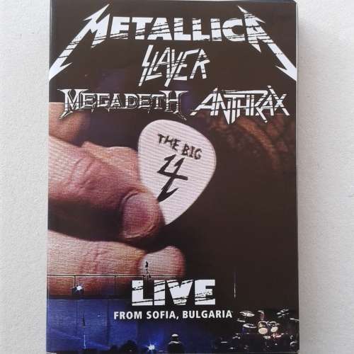 The Big 4 - Metallica / Slayer / Megadeth / Anthrax - Live From Sonisphere (2DVD) (2010)  [D]