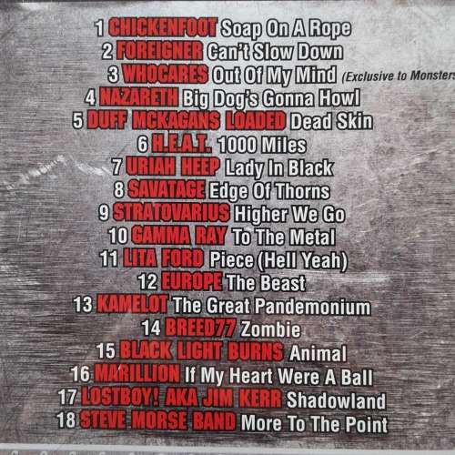 Monsters Of Rock - Various Artists (2011)  NEW, sealed  *Rock/Metal