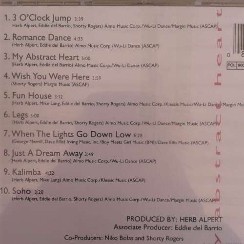 Herb Alpert - My Abstract Heart [Import] (1989)