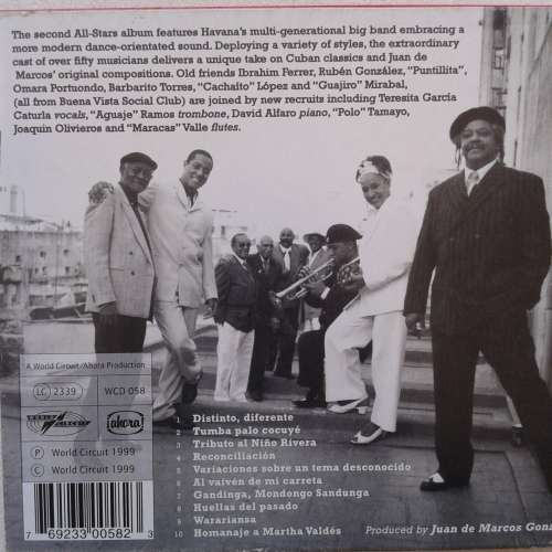 Juan De Marcos` Afro Cuban All Stars - Distinto, Diferente (1999)  *Afro-Cuban/Latin/Mambo