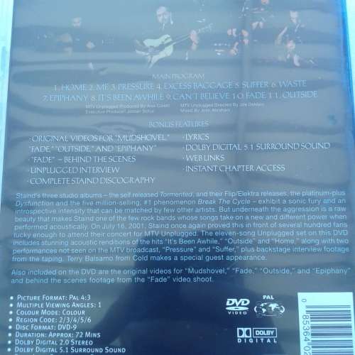 Staind - Unplugged [DVD] (2002)