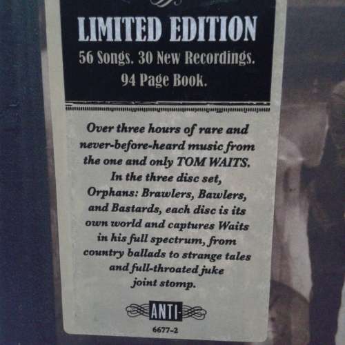 Tom Waits - Orphans: Brawlers, Bawlers and Bastards [Ltd Ed 3 CD] (2006)