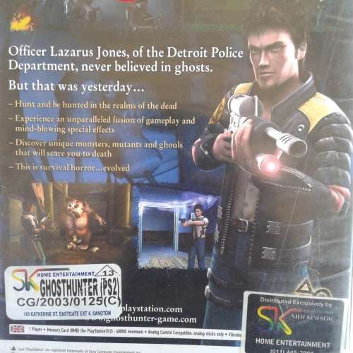 Ghosthunter (PS2 Game) (PAL)