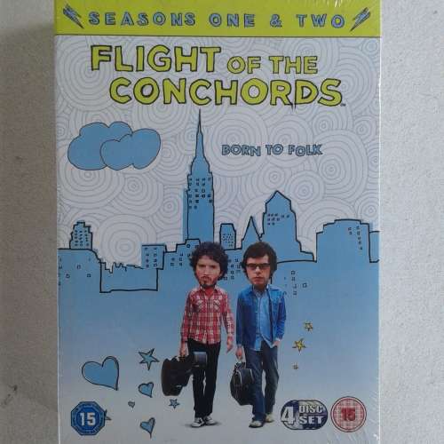 Flight Of The Conchords - Seasons 1 and 2 [4DVD Box Set]   *NEW, sealed