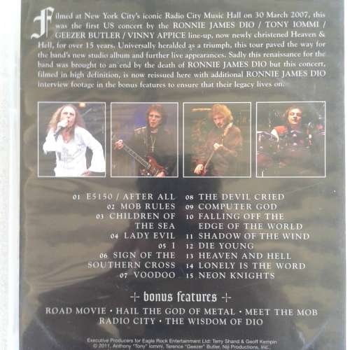Heaven & Hell - Radio City Music Hall: Live 2007 [DVD] (2011)