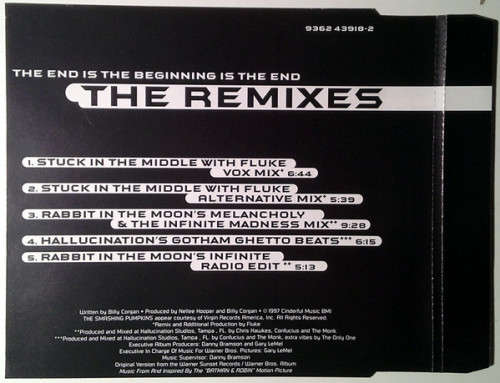 The Smashing Pumpkins - The End Is The Beginning Is The End (The Remixes) [Import CD single) (1997)