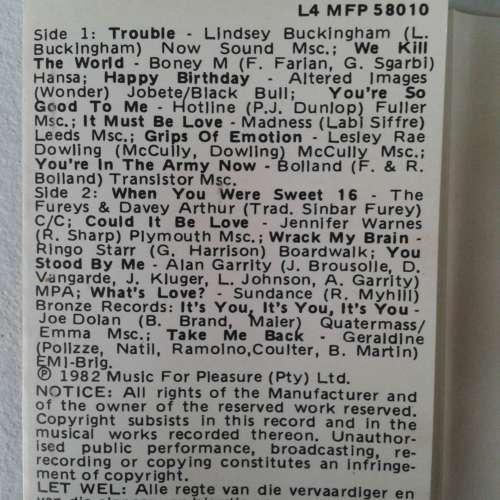 Pop Shop Vol. 15 - Various Artists [CASSETTE]