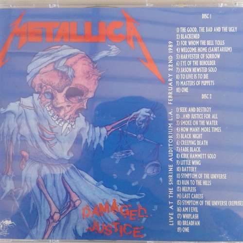 Metallica - Damaged Justice (2CD) (Rare Live Unofficial CD) (1994)