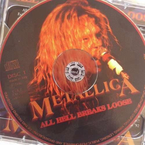 Metallica - All Hell Breaks Loose (2CD) (Unofficial Live) (1993)