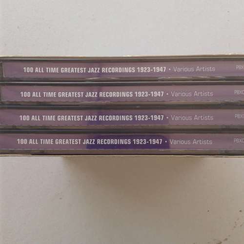 100 All Time Greatest Jazz Recordings 1923-1947 - Various Artists (4CD Box Set) (1998)