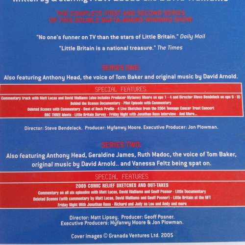 Little Britain - Series 1 & 2 [4 DVD Box Set]