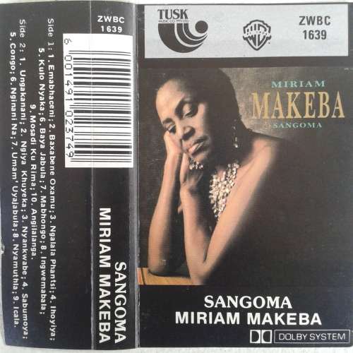 Miriam Makeba - Sangoma [CASSETTE]   [D]