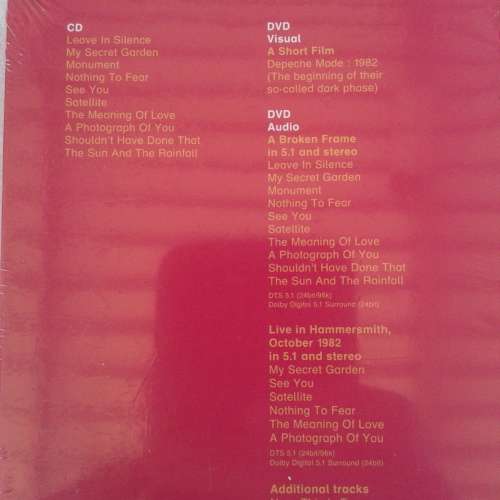 Depeche Mode - A Broken Frame [Remastered CD + DVD 5.1]  (2009)