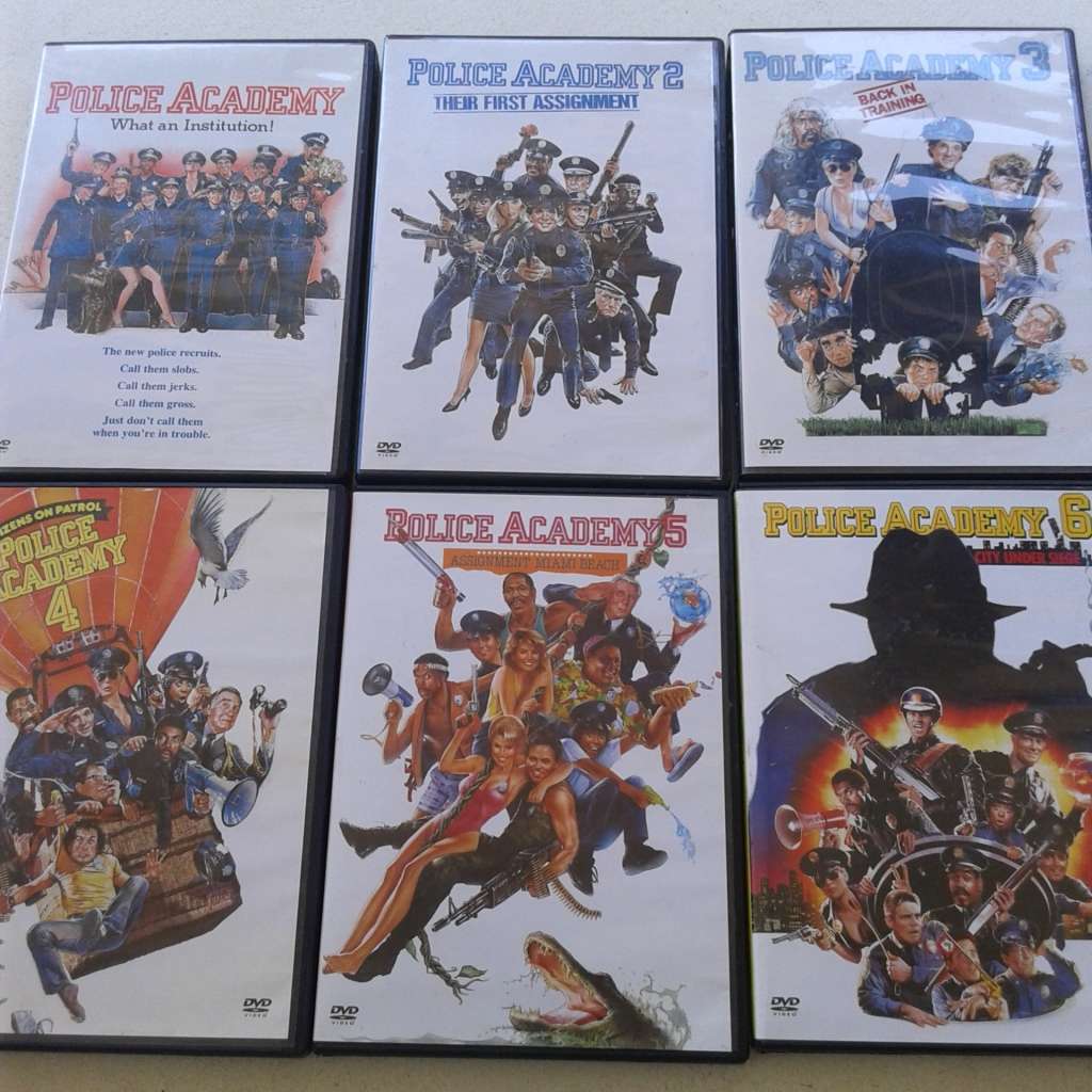 Police Academy Set Vol. 1-6 [DVD Movies]
