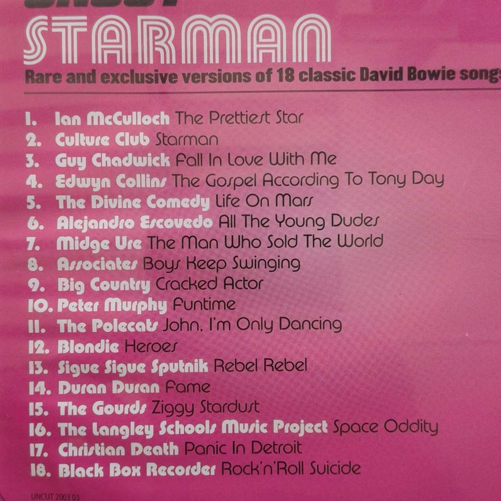 UNCUT Presents: Starman - Various Artists (CD)