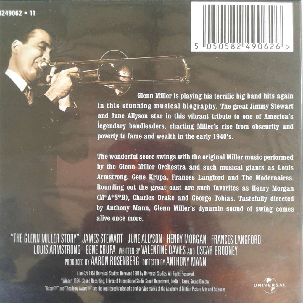 The Glenn Miller Story - Stewart / Allyson [DVD Movie] (1954)