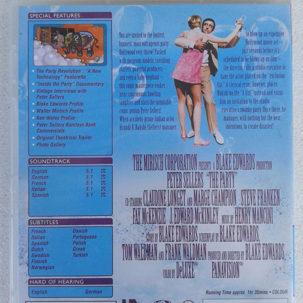 The Party - Peter Sellers [2 DVD Special Edition] (1968)