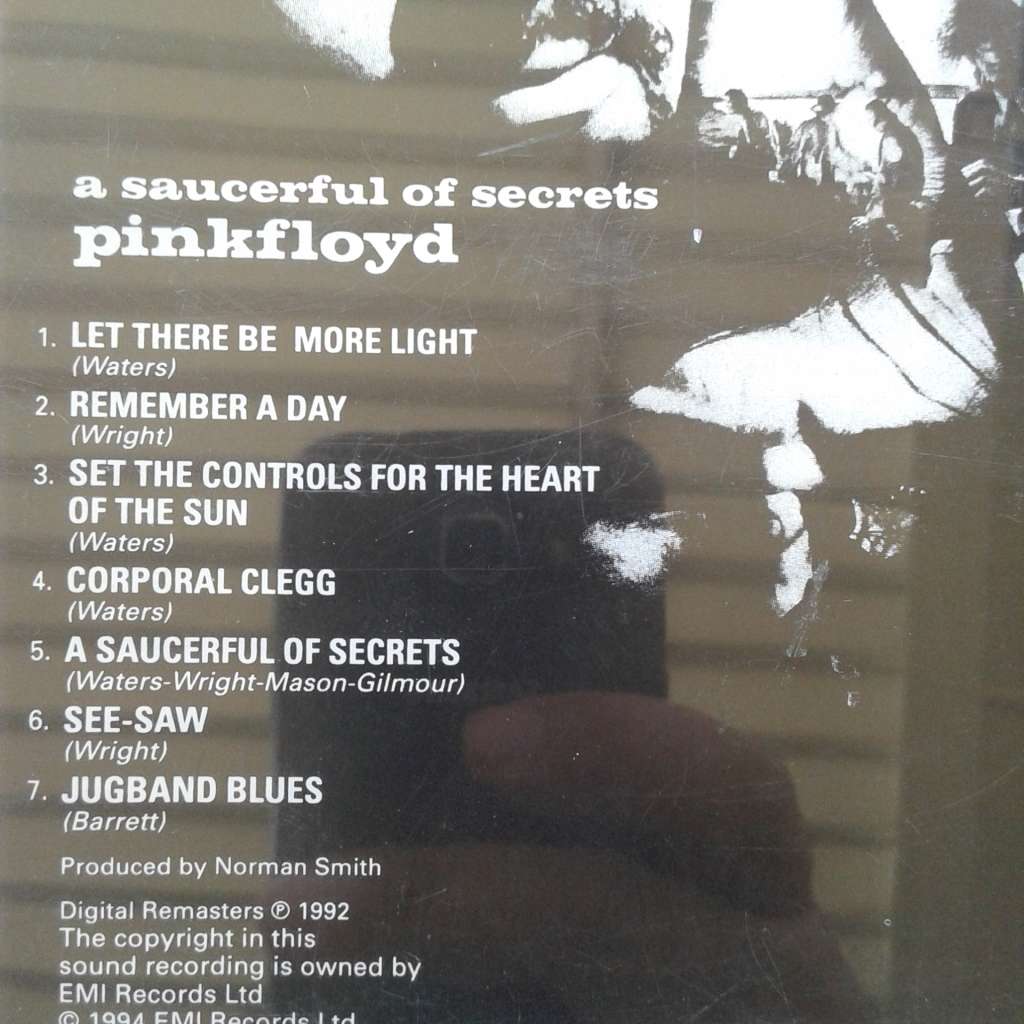 Pink Floyd - A Saucer Full Of Secrets (Import CD 1968 - Remastered 1994)