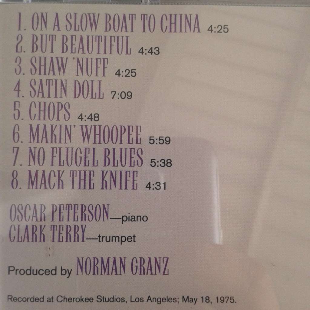 Oscar Peterson & Clark Terry - Oscar Peterson & Clark Terry [Import CD] (1994)