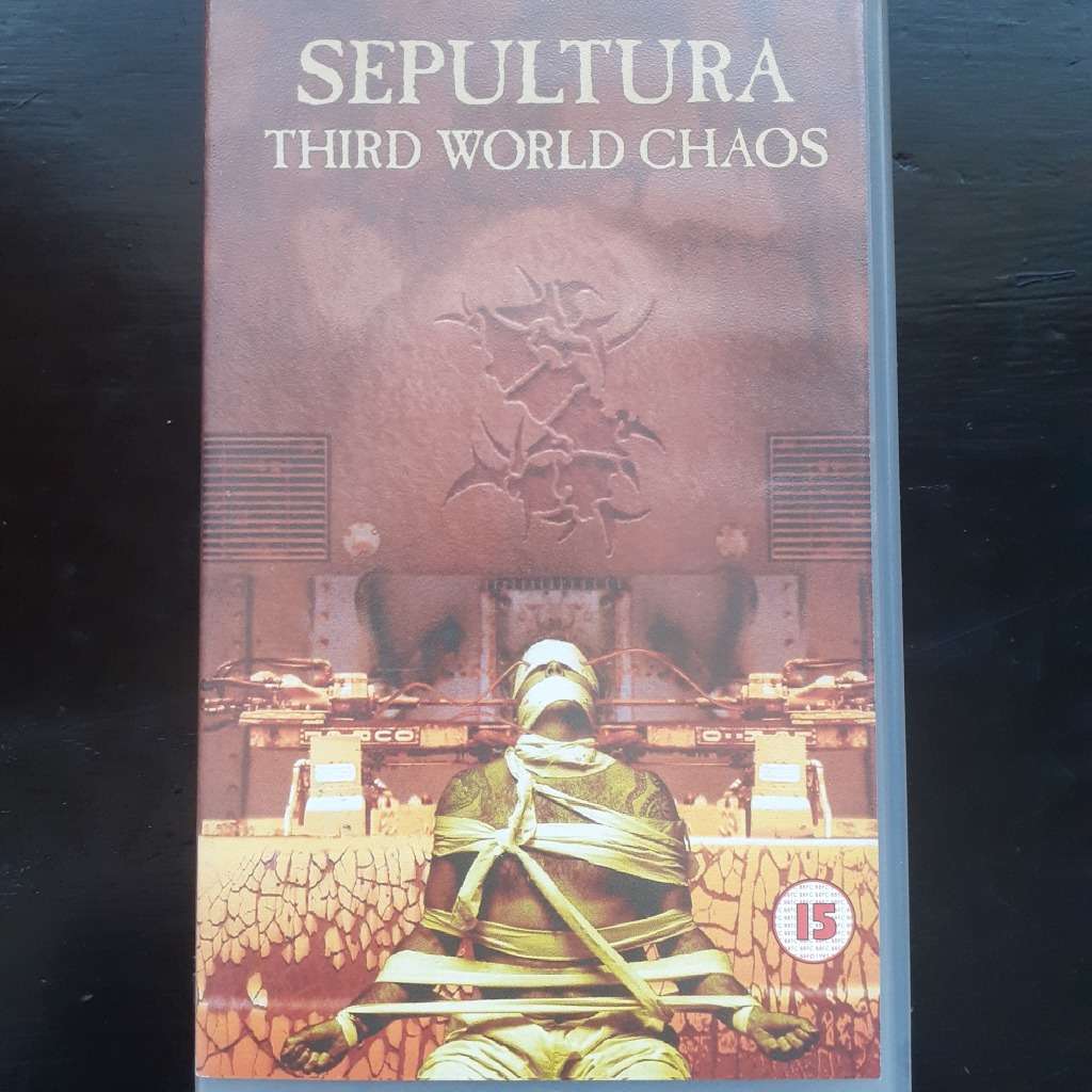 Sepultura - Third World Chaos (VHS TAPE) (1995) (UK release)