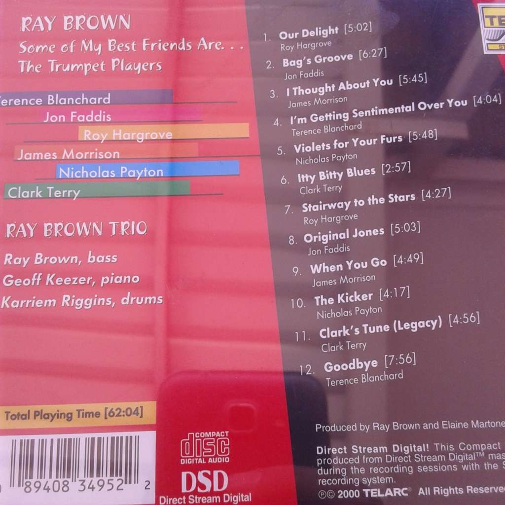 Ray Brown Trio - Some Of My Best Friends Are...The Trumpet Players [Import CD] (2000)