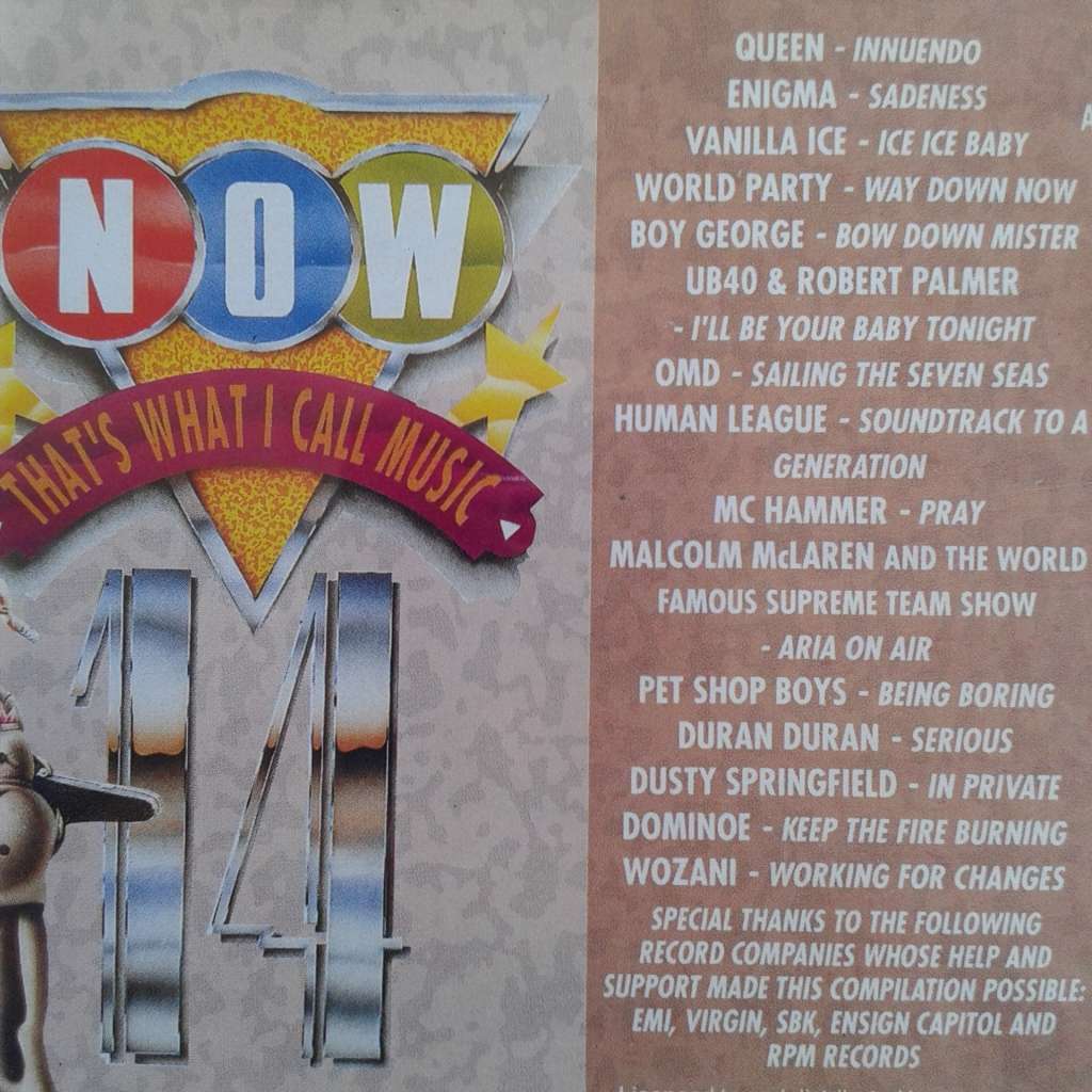Now That`s What I Call Music Vol. 14 - Various Artists (CD)   [N]