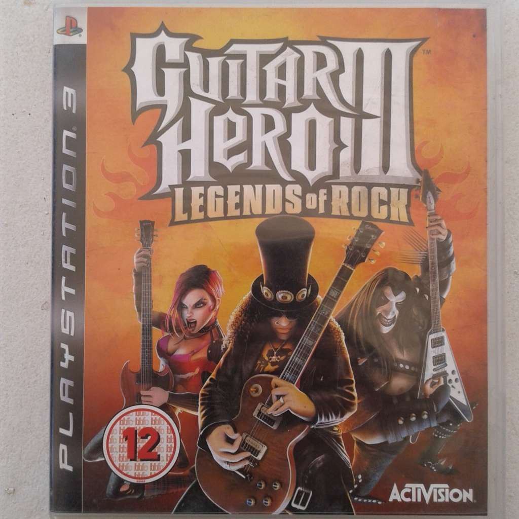 Guitar Hero III: Legends Of Rock (PS3 Game)