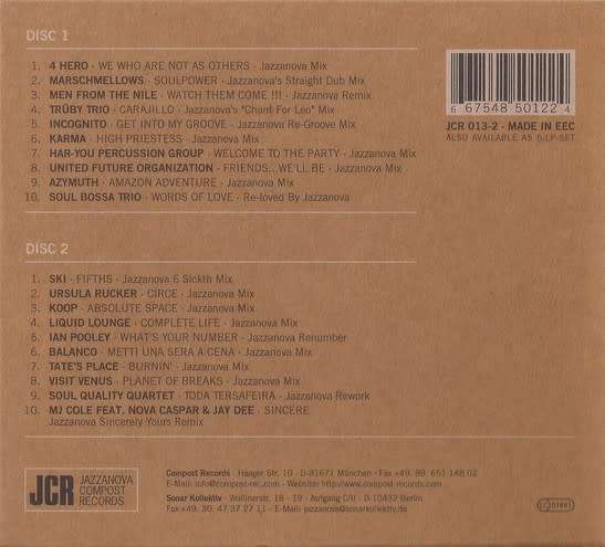 Jazzanova - The Remixes 1997-2000 [2CD Digipak] (2000)  *Electro/Future Jazz