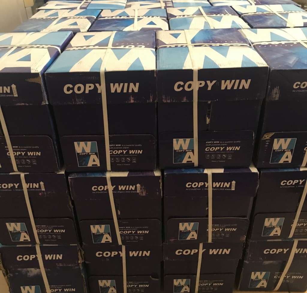 A4 White 80gsm Paper Pack of 2500 (5 Reams)