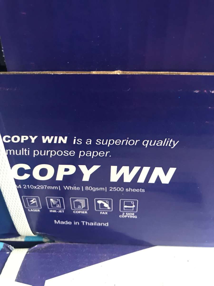 A4 White 80gsm Paper Pack of 2500 (5 Reams)