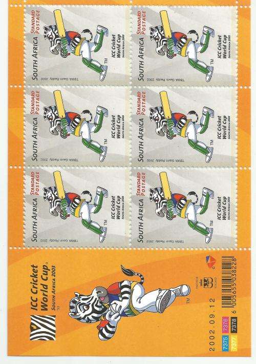 Minisheet "ICC Cricket World Cup"