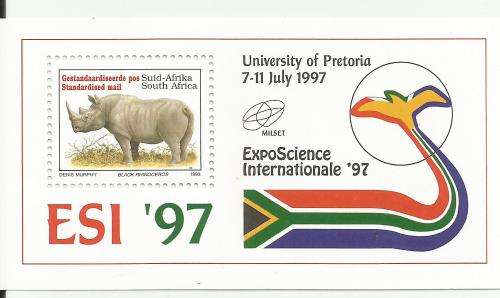 Minisheet for ExpoScience 1997